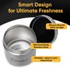 Blue Bus BUNKER Stash Jar Smell Proof Container (160ml) Stainless-Steel
