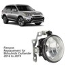 Front Fog Light 8321A669 Clear Lens Front Bumper Fog Lamp