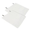 2pcs Emergency Fire Blanket Fiberglass Good Insulation Easy to Use