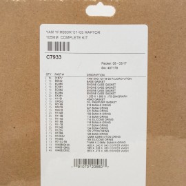 Cometic Gaskets Raptor Rhino Grizzley 660 Cometic Gasket Kit Top & Bottom  big bore 105mm C7933