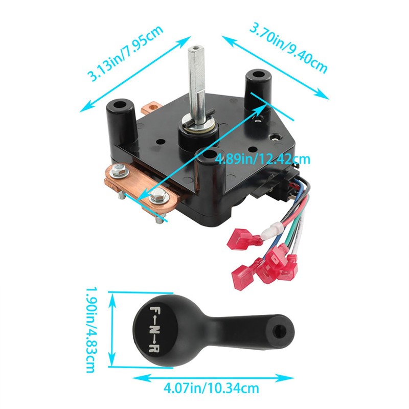Silscvtt 36V Heavy Duty Forward Reverse Switch Assembly with Handle
