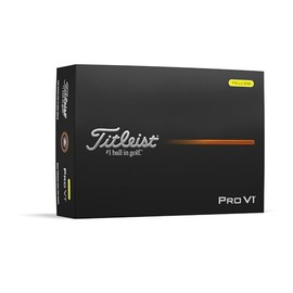 Titleist 2025 Pro V1, Yellow (One Dozen)