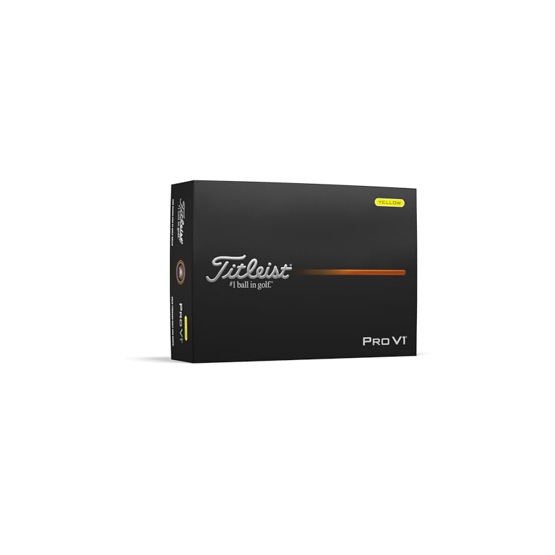Titleist 2025 Pro V1, Yellow (One Dozen)