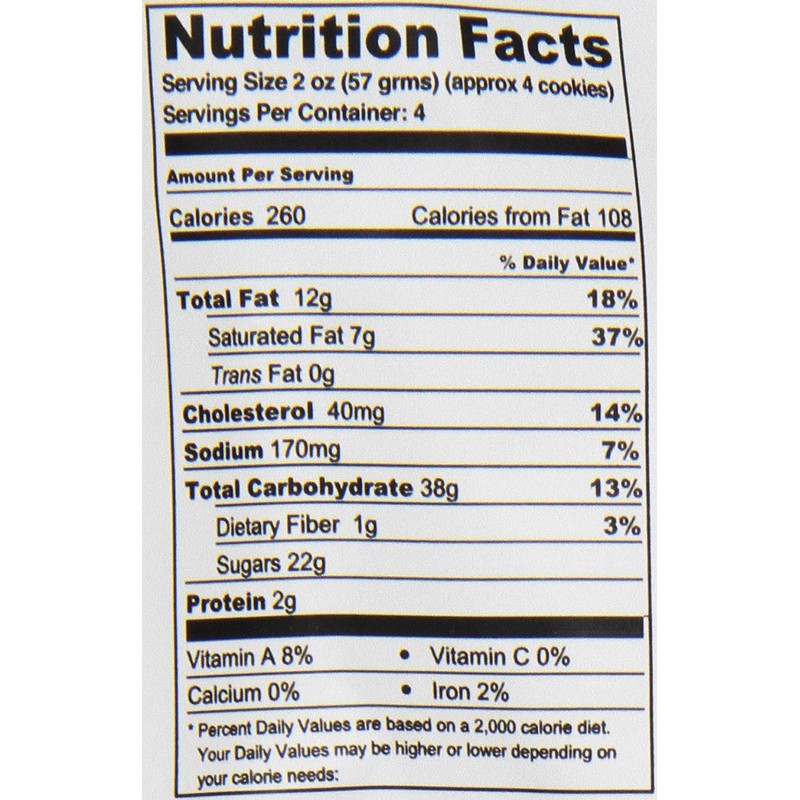 Wow Baking Gluten Free Chocolate Chip Cookie, 8 oz