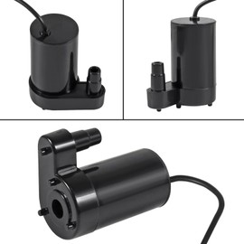 UMLIFE 5PCS DC 3-5V USB Micro Submersible Mini Low Noise Brushless Water Pump for Aquariums Fish Tank Pond Fountain Hydroponics Garden（Vertical）