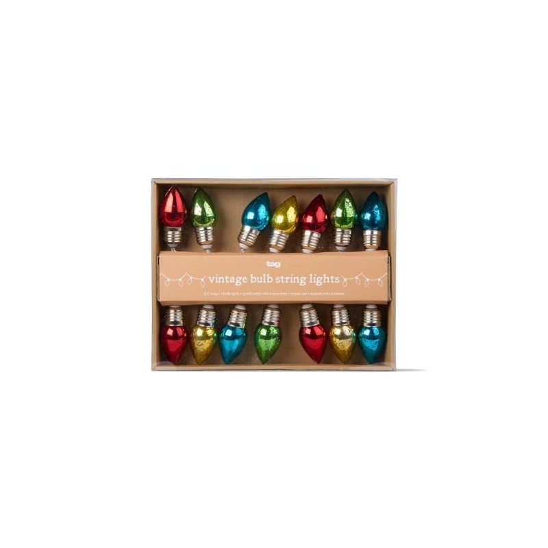 tag Trade Associate Group LED Light Set Vintage Bulbs String