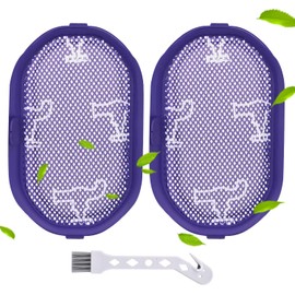 Rebirthcare dc34 dc35 filter for dyson dc30 dc44 dc31 dc45 dc56 animal plus motorhead total clean digital slim multi floor exclusive handheld vacuum pre-filter replacement parts # 917066-02