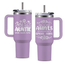 Aunt Gifts, Aunt Tumbler 40 Oz, Auntie Gift Ideas, Gifts for Aunt, Aunt Birthday Gifts, Best Auntie Gifts, Birthday Gifts for Aunt, Cool Aunt Club, Great Aunt Gifts