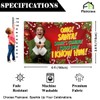 Funny Christmas Banner Happy Xmas Backdrop Sign Funny Winter Xmas