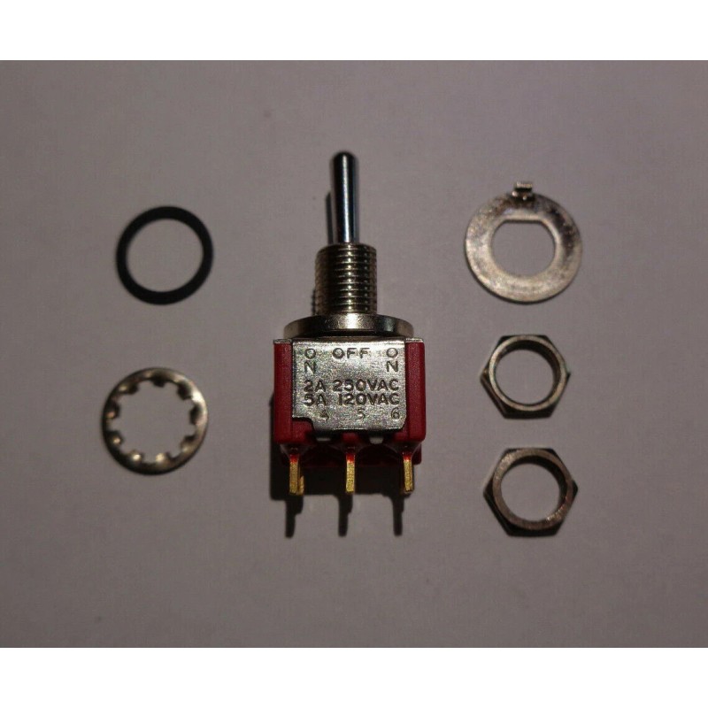 C & K TOGGLE SWITCH BY C&K 7205 SA M83731/10-271