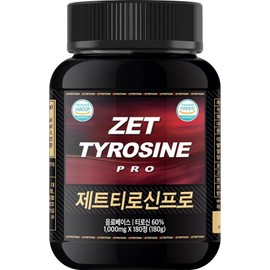 Jetrition Jettyrosine Pro 1000mg, 1 unit, 180 tablets / 제트리션 제트티로신프로 1000mg, 1개, 180정
