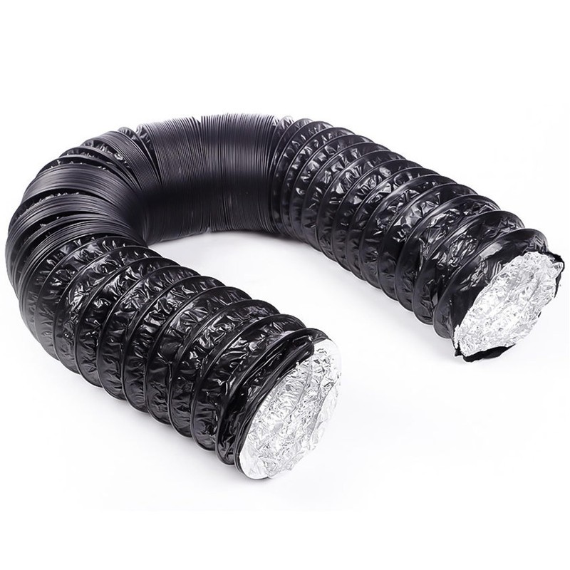 DOMUX Flexible Exhaust Hose Combi Made of Aluminium and PVC