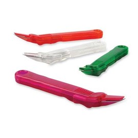 Staple Remover, Plastic, Translucent Assorted [Set of 3]