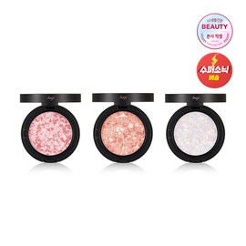 THE FACE SHOP Marble Beam Blusher 7g, 02 Love Coral Color / 더페이스샵 마블빔 블러셔 7g, 02 사랑코랄빛