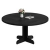 IDEALHOUSE Round Dining Table for 4, 47 Inches Dining Room