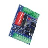 Ouitble Decoder Board Controller, DMX Decoder Board, 4-Channel DMX512 Control