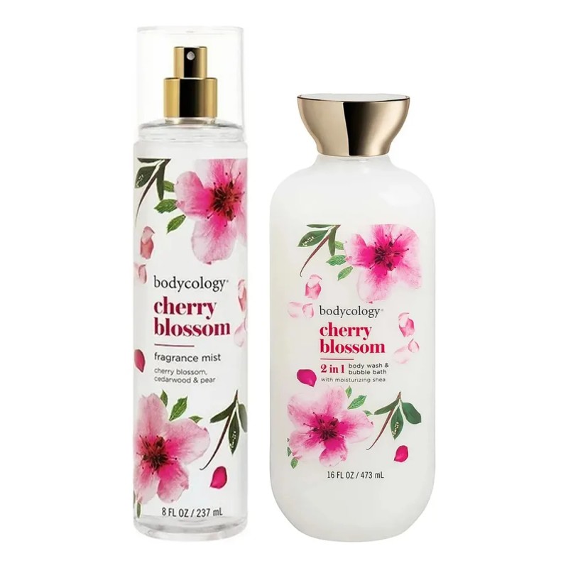 Jabon De Baño Corporal Y Locion Cherry Blossom Bodycology