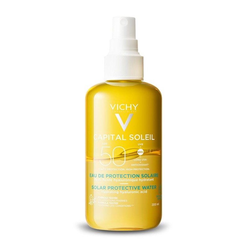 Vichy Capital Soleil Agua Solar Hidratante FPS 50, 200ml