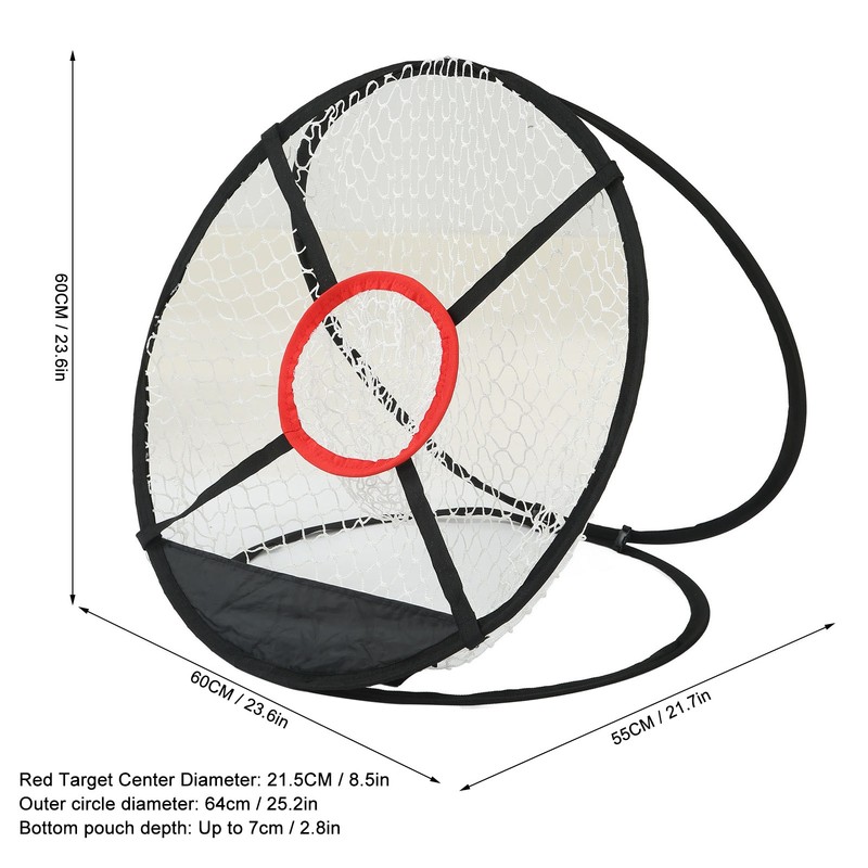 Portable Golf Chipping Practice Net Folding Golf Training Net Golf