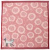 Noah Family Towel Handkerchief, Rosy Cat, Women's, Approx. 9.8 x