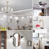 Brightever Candelabra 40W Equivalent LED Light Bulbs, 4W Candle Light