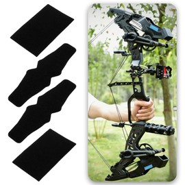 EMSea 2 Set Arrow Rest Felt Anti Slip Sticker Compatible with QAD HDX Compound Bow Hunting Accessory