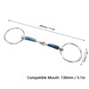 Horse Mouth Bit 5.1in 130mm Snaffle Bit Stainless Steel Soft