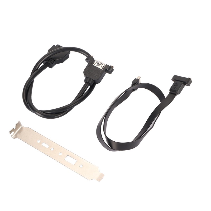 Type E to Type C Front Panel Cable 1.6ft Long