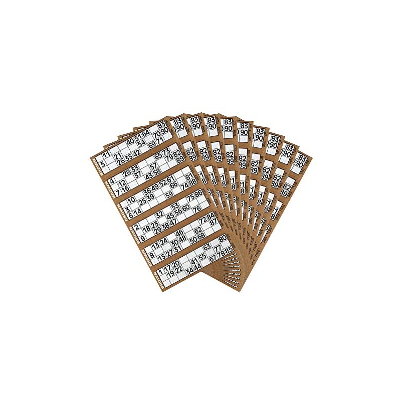 Thomas & Anca Club Supplies Ltd 600 Bingo Tickets -