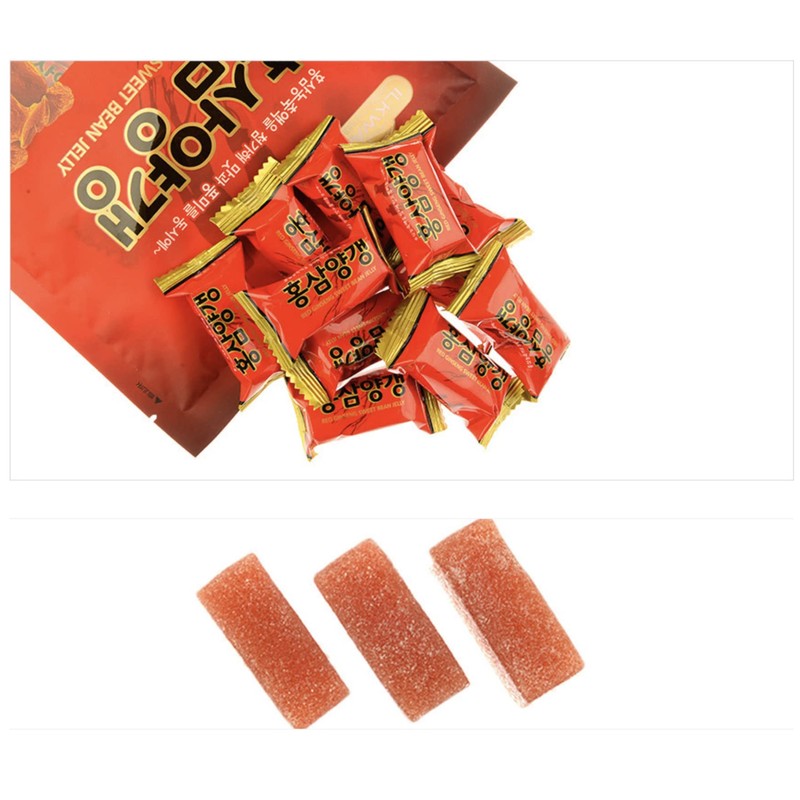 Ilkwang Red Ginseng and Sweet Bean Jelly 250g (3 Pack)