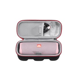RLSOCO Case for JBL FLIP 6/FLIP 5/FLIP 4/FLIP Essential 2/FLIP Essential Waterproof Portable Bluetooth Speaker & JBL Tuner 2 Portable DAB DAB+ FM Radio (Black)