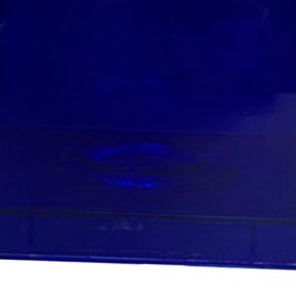 Mumusuki Piggy Bank, Shatterproof Clear Money Saving Bank Building Block Design Rectangular Transparent Saving Box for Storage Box Home Decor Ornament Children Toy Gifts (Blue)