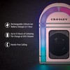 Crosley CR3046A-PI Mini Jukebox Portable Bluetooth Speaker with LED Lights