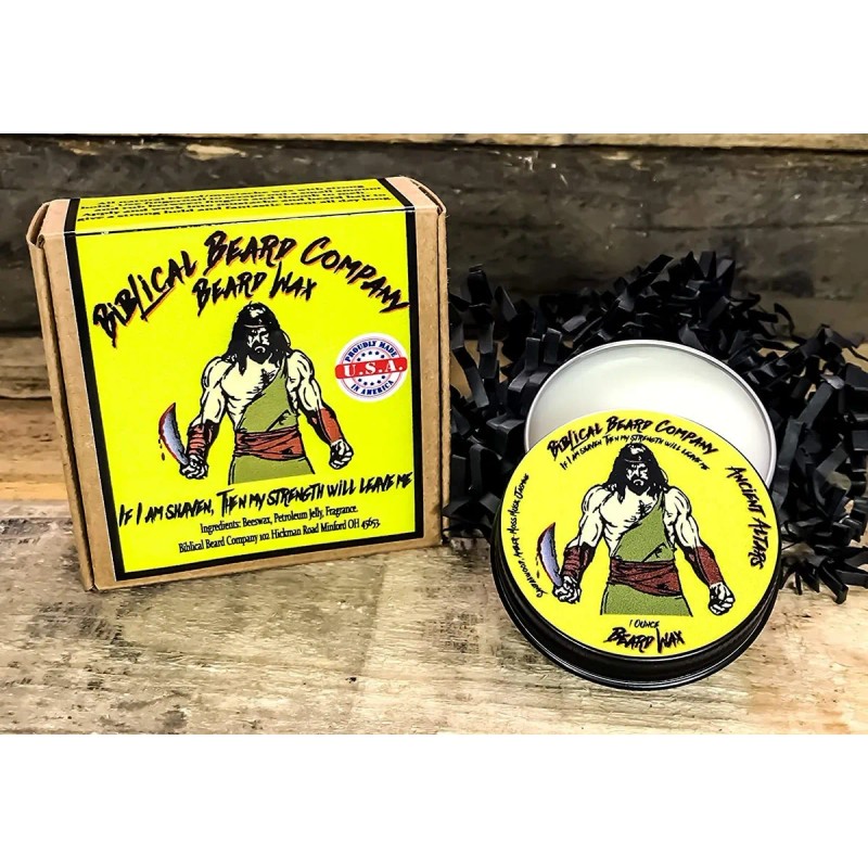 Biblical Beard Company - Cera Para Barba Y Bigote, Aroma