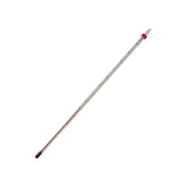 Sato Measuring Instruments (SATO) Rod Thermometer -20 - 50 °C, 11.8 inches (30 cm) (Thermosensitive Liquid Color/Red)