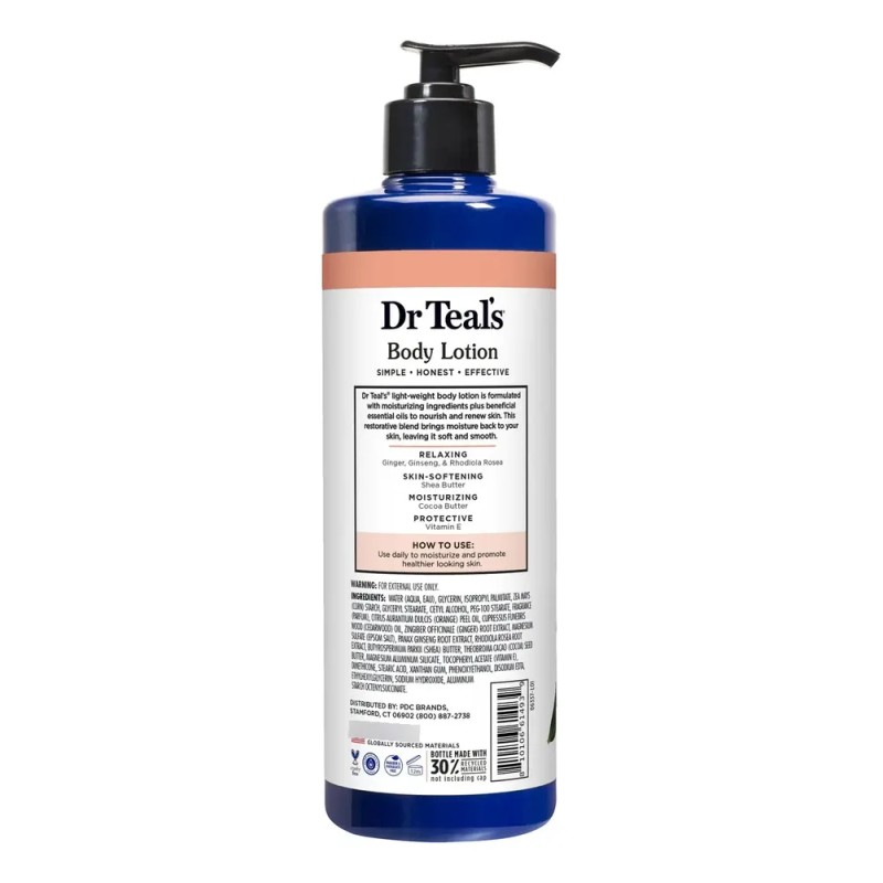 Dr Teals Crema Corporal Stress Relief Americana 532ml.
