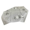 Glittering Christmas Tablecloth with Christmas Tree and Stars in Elegant