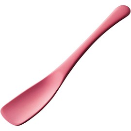 Todye Ice Cream Spoon, Easy to Scoop, Made in Japan, Ice Cream Spoon, Aluminum, Pink