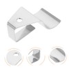 Ciieeo 10pcs s Hooks for Outdoor Vinyl Siding Stainless Steel