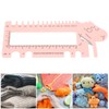 Crochet Ruler,Plastic Sheep Shape Sweater Knitting Thread Gauge Measuring Weaving