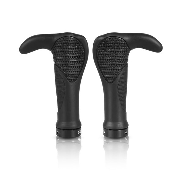 AEYINO Lock-on Bike Handlebar Grips Ergonomic Bar Ends Mountain Bicycle