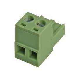 Terminal Block Plug 5MM Pitch 12A 2P, Terminal Blocks Pluggable Connectors, Qty X 5