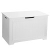 Segawe Storage Chest with 2 Safety Hinges Handles Toy Chest