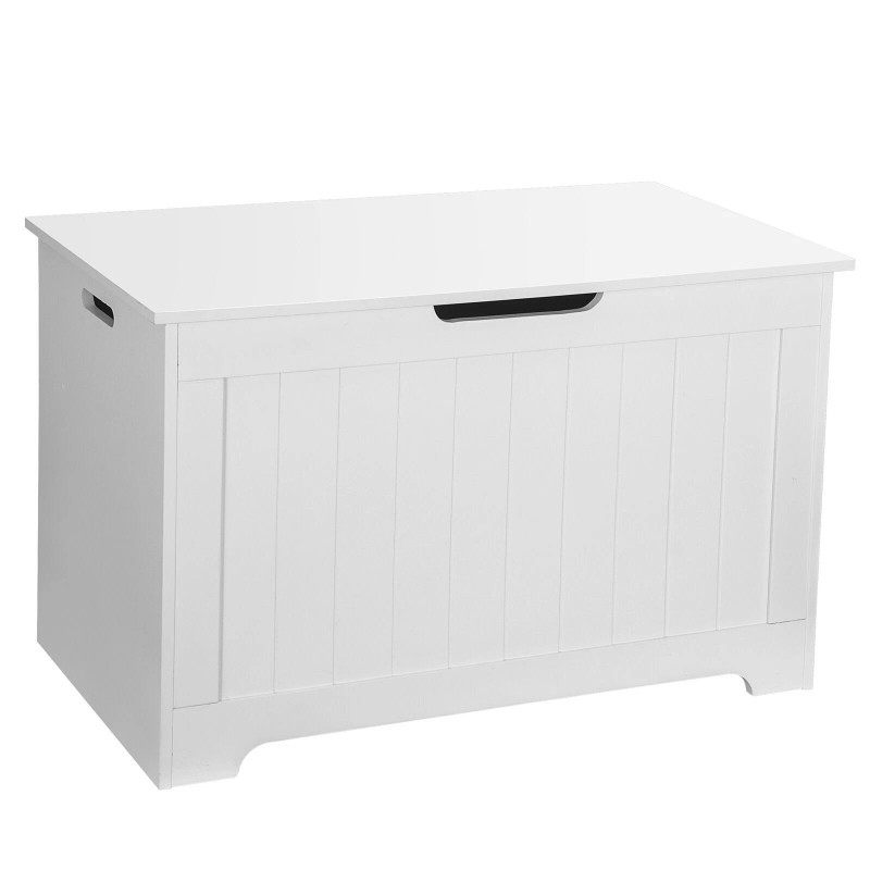 Segawe Storage Chest with 2 Safety Hinges Handles Toy Chest