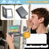 プロテクト New 3DSXL/LL用 保護ケース 1個セット 透明 保護シェル 上下セパレートタイプ プロテクトフレーム クリスタル