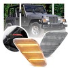 NSLUMO 2 x LED mudguard side indicators for Je.ep Wrangler