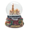 30021 Souvenir Snow Globe Germany Christmas Market Munich