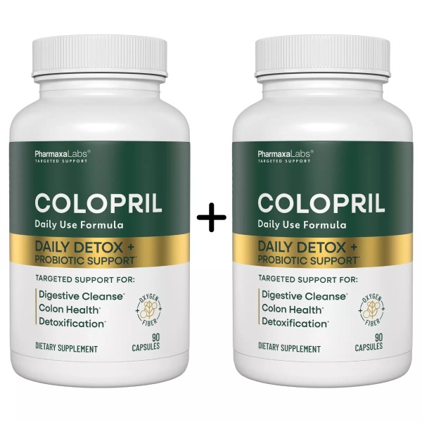 Pharmaxa Labs Colopril Daily Detox & Probiotic Support - Daily