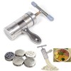 OFKPO Stainless Steel Noodle Maker Manual Noodle Press Vegetable Fruit
