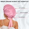 Silky Satin Bonnet for Sleeping, Single Layer Silk Satin Hair